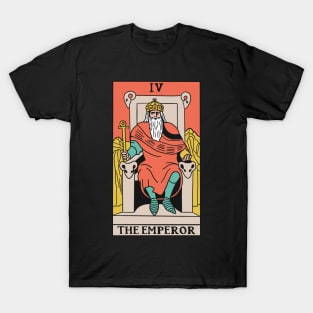 The Emperor Tarot Card - Witchy Magic T-Shirt